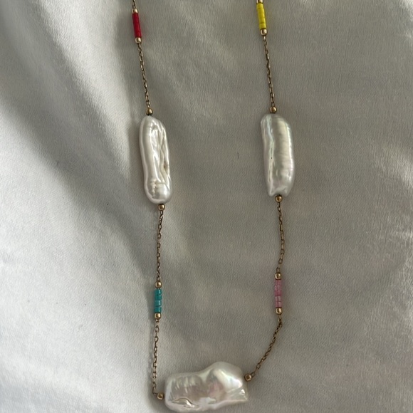 Anthropologie Gisele pearl necklace - Picture 2 of 3
